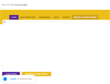 Tablet Screenshot of biztuition.com